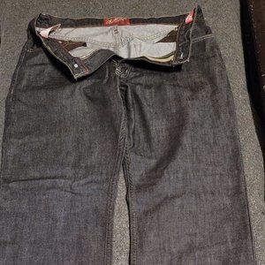 Arizona Jeans Dark Wash, Loose Fit, Straight Leg 34 x 30